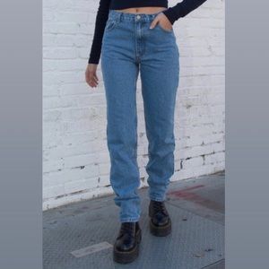 brandy melville light wash jeans